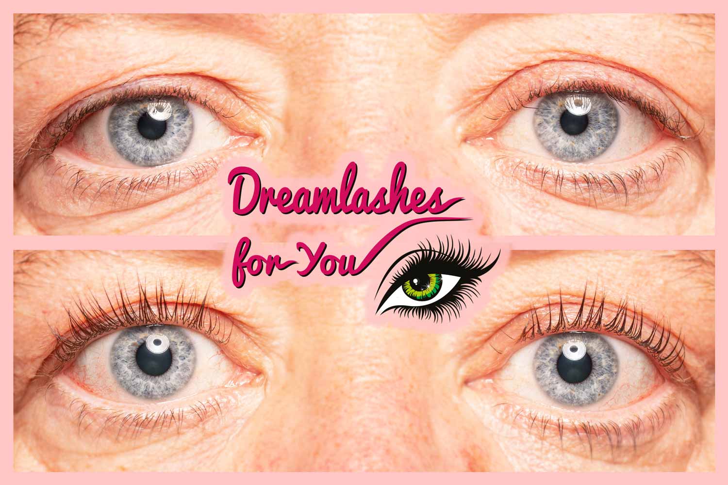 Lashlifting, Wimpernlifting Kundenbilder - Dreamlashes for You